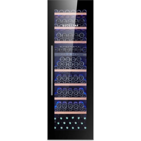 BODEGA43 - inbouw wijnkoelkast - 100 flessen - 2 zones - 5/20 graden