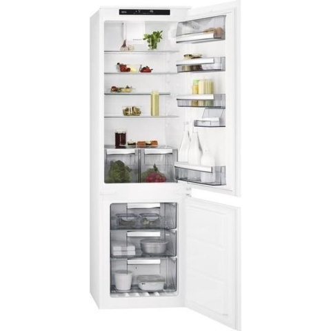 AEG Koel-vriescombinatie | Model SCE818F6TS | Inbouw | 253 liter | Wit | Automatisch ontdooien