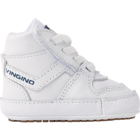 Vingino Rens mid crib Sneaker - Jongens - Real white - Maat 21