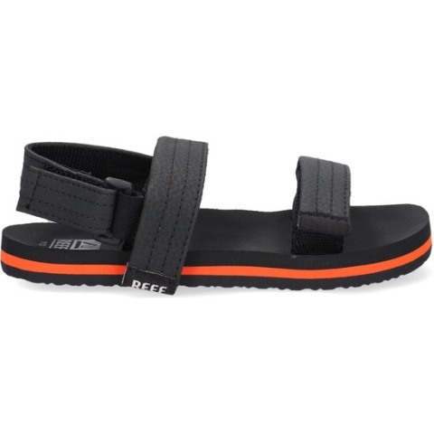 Reef Kids Ahi Convertible Jongens Slippers - Grijs/Oranje - Maat 36