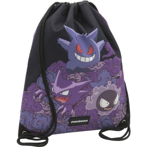 Pokemon Gengar - Gymtas / zwemtas - 44 cm - incl. vak met rits - High Quality