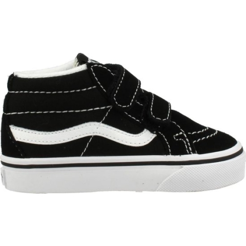 Vans SK-8 Mid unisex sneaker - Zwart wit - Maat 32