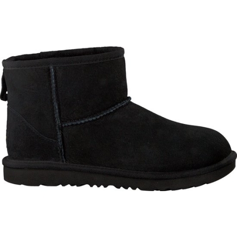 UGG Kids' Classic Mini Ii Kinder Laarzen - Zwart - Maat 36
