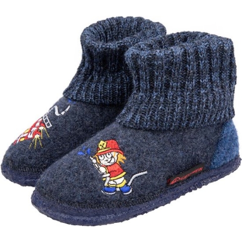 Giesswein Kressbronn Blauwe Pantoffel