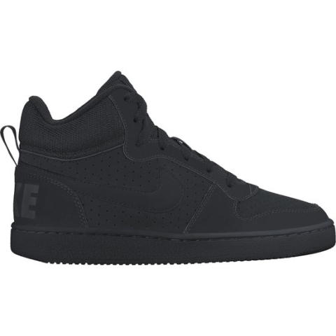 Nike Meisjes Sneakers Court Borough Mid (kids) - Zwart - Maat 39