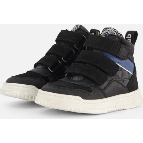 Develab Mid Cut Velcro Sneakers blauw - Maat 30