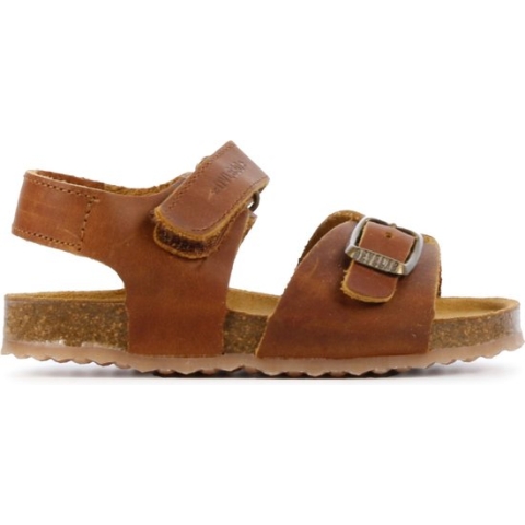 Develab 48195 - Kinderen SandalenJongens - Kleur: Cognac - Maat: 21