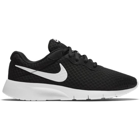 Nike Tanjun Jongens Sneakers - Black/White-White - Maat 36.5