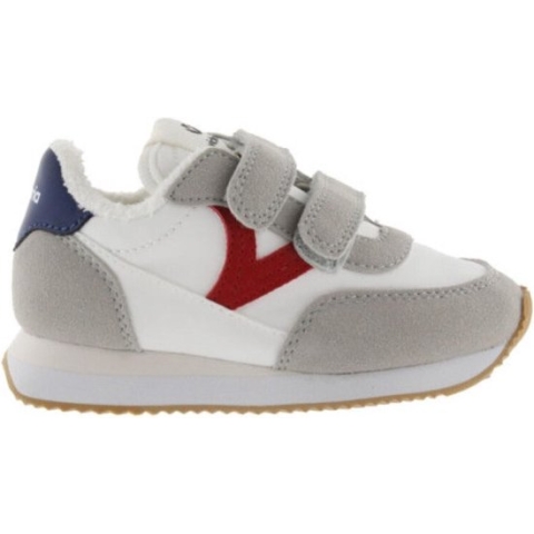 Victoria jongens sneaker wit/rojo WIT 34