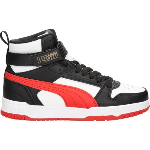 Puma RBD Game Jr Sneakers wit Leer - Maat 37
