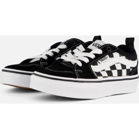 VANS YT Filmore (Checkerboard) Black/Whte -Maat 34