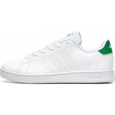 adidas Advantage Jongens Sneakers - White/Green/Grey Two - Maat 32