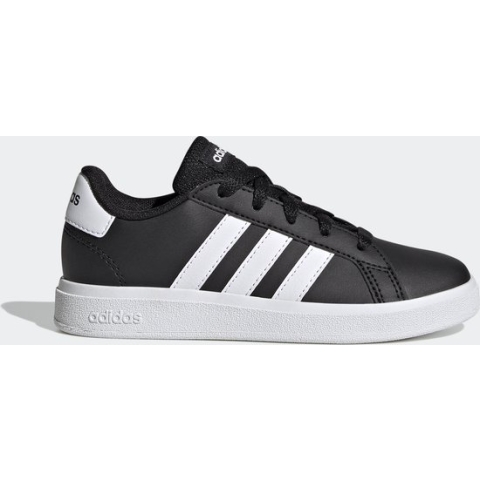 adidas Sportswear Grand Court Lifestyle Tennis Lace-Up Schoenen - Kinderen - Zwart- 30