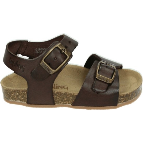 Kipling EASY 4 - Kinderen SandalenJongens - Kleur: Bruin - Maat: 23
