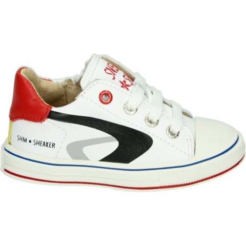 Shoesme ON22S201-B - Kinderen Lage schoenenJongens - Kleur: Wit/beige - Maat: 22