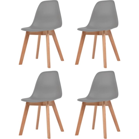 vidaXL-Eetkamerstoelen-4-st-kunststof-grijs