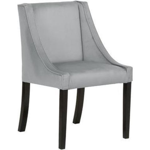 Chanel Prestige armstoel in velours Georgia IV grijze fauteuil