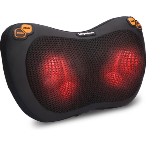 Lifeproducts Elektrisch Shiatsu Massagekussen | Massageapparaat met Warmtefunctie
