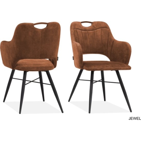MX Sofa Eetkamerstoel Jewel | kleur: Cognac