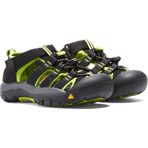 Keen Sandalen - Maat 24 - Unisex - zwart,lime groen
