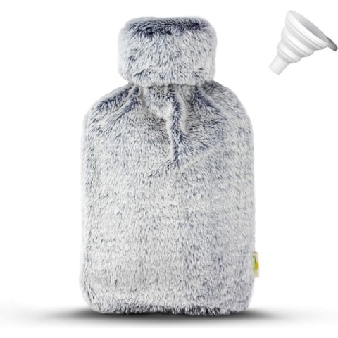 Heetwaterkruik - Warmwaterkruik - Hot water bottle - Luxe Heetwaterkruik voor winter