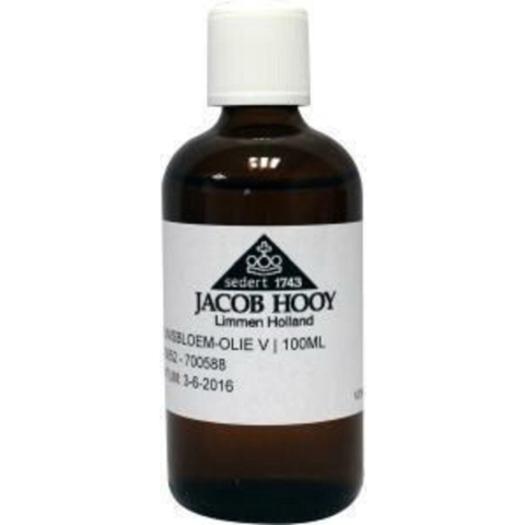 Jacob Hooy Teunisbloemolie Zuiver 100 ml