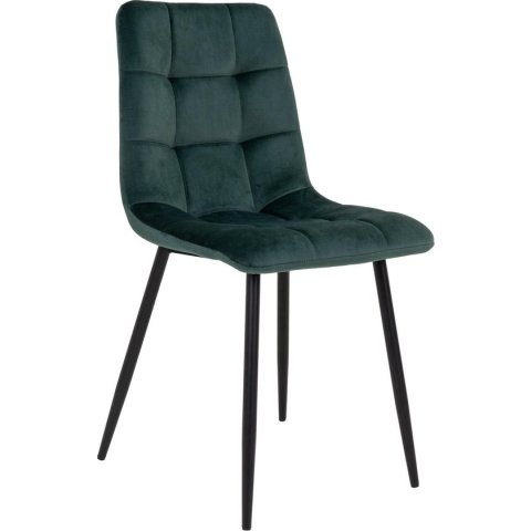 House Nordic Middelfart Eetkamerstoel Groen - Set van 2 stuks