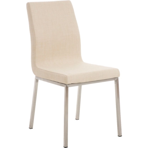 CLP Colmar Eetkamerstoel - Stof creme