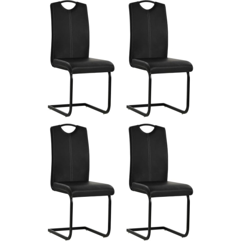 vidaXL-Eetkamerstoelen-4-st-kunstleer-zwart