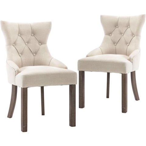 vidaXL-Eetkamerstoelen-2-st-stof-beige
