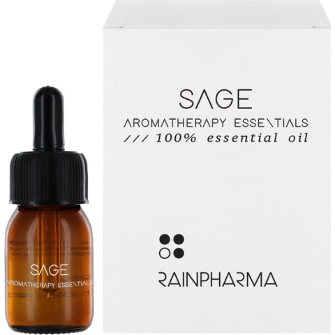 RainPharma - Essential Oil Sage - Aroma voor diffuser of spray - 30 ml - Etherische Olie