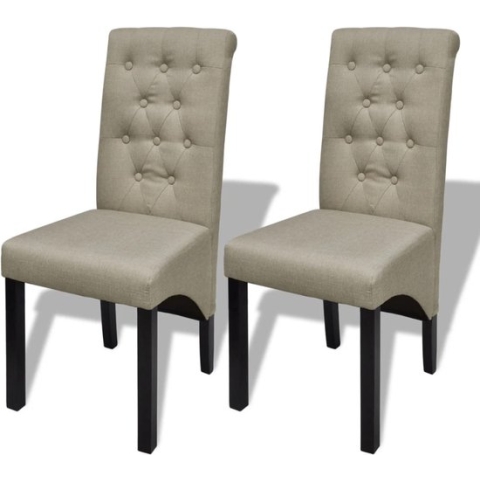 vidaXL-Eetkamerstoelen-2-st-stof-beige