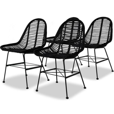 vidaXL-Eetkamerstoelen-4-st-natuurlijk-rattan-zwart