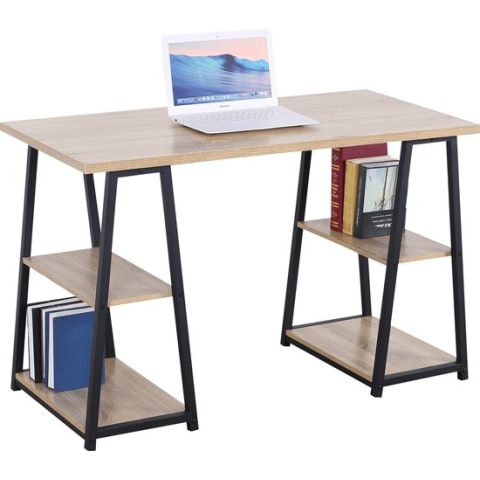 Rousseau - Bureau - 120 cm - Bruin