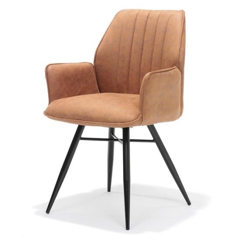 RV Design - Eetkamerstoel Clark Cognac