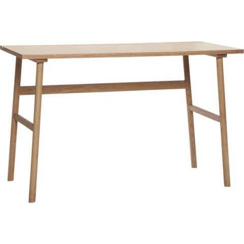 HÜBSCH INTERIOR - FOLK klein bureautje van eiken FSC® - 120x60xh77 cm