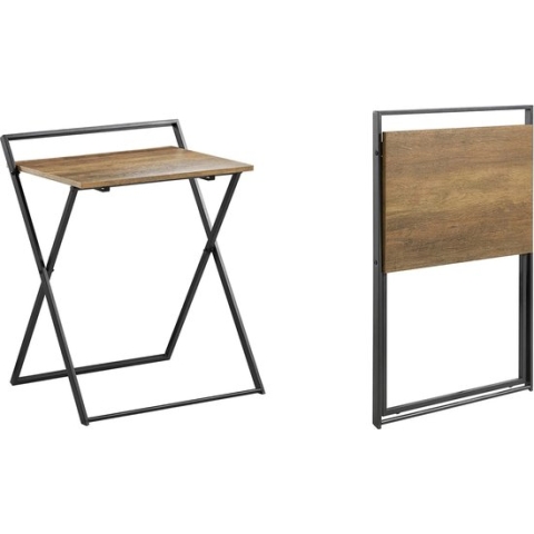 Mara Opvouwbaar Bureau - Computerbureau - Studietafel - Draagbaar - MDF - Bruin - 63 x 45 x 77 cm