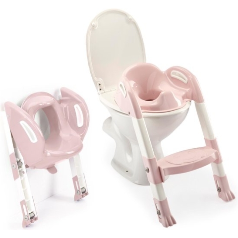 Thermobaby wc verkleiner met trapje KiddyLoo Roze