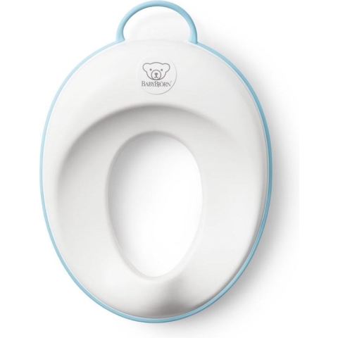 BabyBjörn WC-verkleiner - Wit-Turquoise