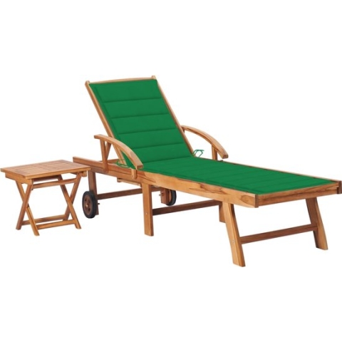 vidaXL-Ligbed-met-tafel-en-kussen-massief-teakhout