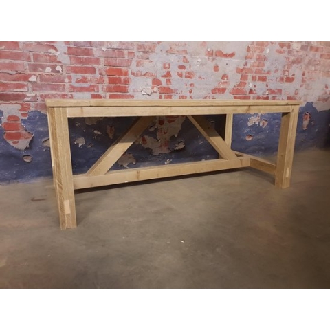 Kloostertafel Steigerhout