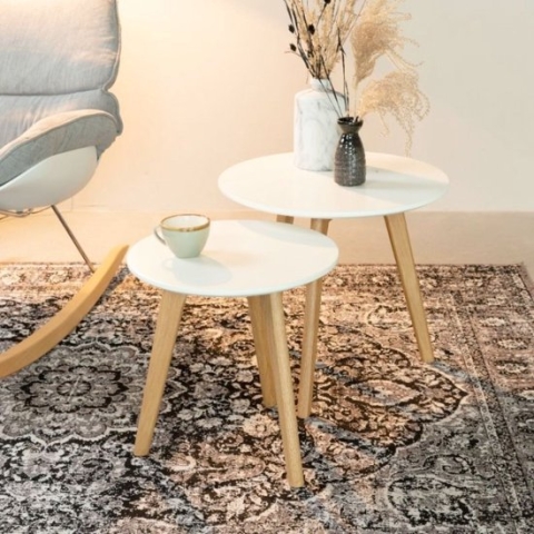 Feliz Lifestyle Bodine Bijzettafel - Set van 2