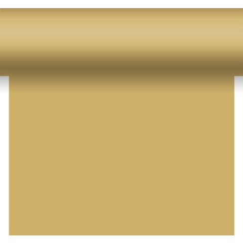 Tafelloper goud - Duni Tafelloper 480 Cm Papier Goud - Tafel versiering