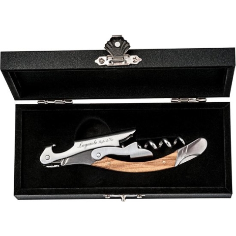 Laguiole Style de Vie Kurkentrekker - In giftbox - Olijfhout