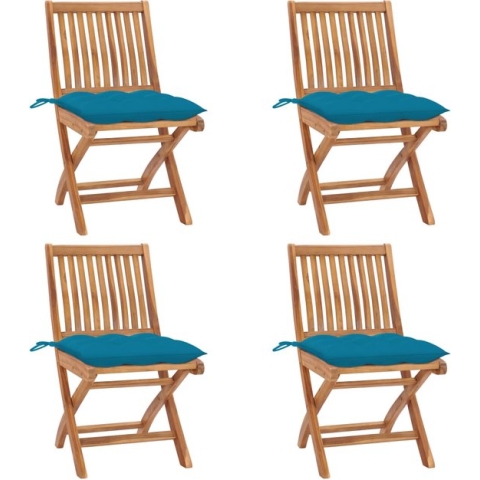 vidaXL-Tuinstoelen-4-st-inklapbaar-met-kussens-massief-teakhout