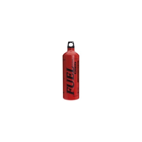 Brandstoffles, Benzinefles, Fuel Bottle, Aluminium, Laken, Rood, 1.5 Liter