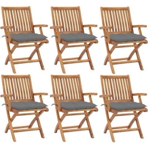 vidaXL-Tuinstoelen-6-st-inklapbaar-met-kussens-massief-teakhout