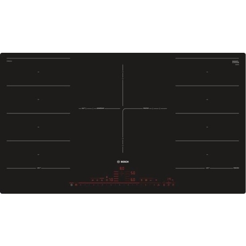 Bosch Serie 8 PXV901DV1E kookplaat Zwart Ingebouwd Inductiekookplaat zones 5 zone(s)