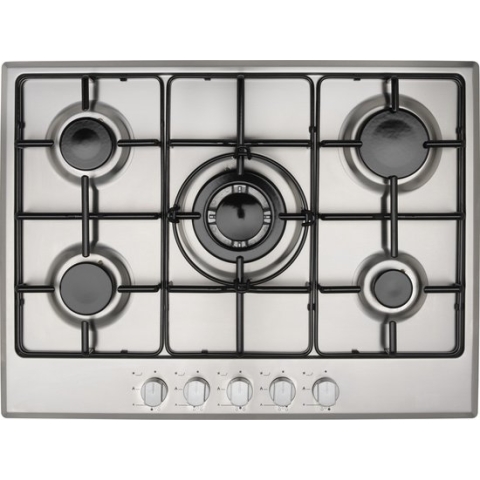 Everglades EVBI851 inbouw rvs gaskookplaat