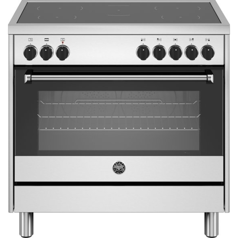 Bertazzoni MPL95I1EXP inductie fornuis 90 cm RVS